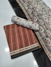 Kgm Heavy Printed Cotton Non Catalog Dress Material